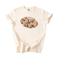 thumbnail image 4 of Trendy Floral Football Shirt for Women and Teens Cute Flower Fall Sports T-Shirt Ivory Shirt Adult Small, 4 of 4