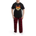 thumbnail image 5 of CafePress - Cute Hipster Fox With Glasses Pajamas - Men's Dark Loose Fit Cotton Pajama Set, 5 of 7