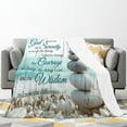 thumbnail image 3 of Serenity Prayer Blanket Plush Cozy Christian Religious Throw Blanket Gifts for Girls Boys Women Men Fleece Fuzzy Bible Verse Blankets for Bed 60"X50", 3 of 5