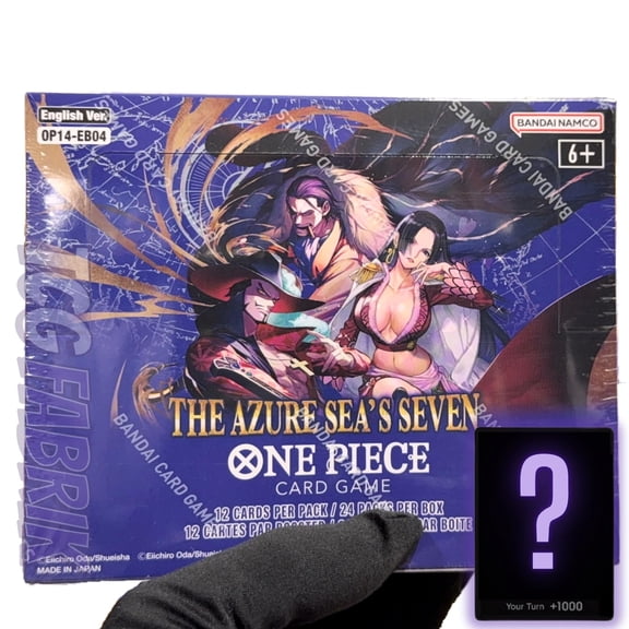 Booster Box TCG Fabrik OP14 The Azure SEA'S Seven de una sola pieza