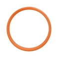 thumbnail image 1 of Car Steering Wheel Cover Protection Cover, Anti Skid Comfortable Silicone Sleeve Orange, 1 of 9