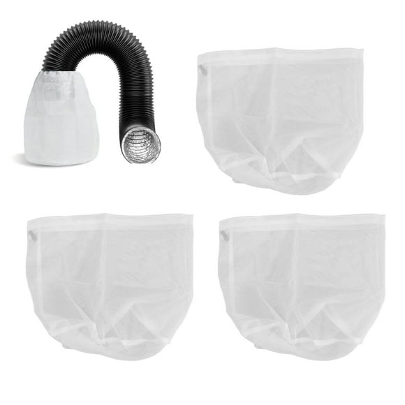 Dryer Vent Lint Trap Bag, Easy To Clean Polyester Dryer Vent Lint Trap Catcher Universal for Indoor Systems