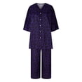 thumbnail image 3 of Pompotops Ensemble Mode Femme 2 Pcs Cardigan à Manches Longues + Pantalon Ample en Liquidation, 3 of 5
