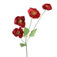 thumbnail image 1 of Flores artificiales Arreglo floral de margaritas Decoración de boda Flor Gesang Boda Simulación del hogar Flor de amapola Flor de simulación de amapola de maíz - Amapola de maíz de seda roja, 1 of 5