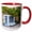 Red/White, variant on 3drose, Castelmaure Cave Cooperative, Languedoc, France - Eu09 Pka2839 - Per Karlsson, 11oz Two-tone Red Mug