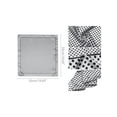 thumbnail image 3 of INSPIRE CHIC 2Pcs 50cm Women Satin Printed Square Kerchief Hair Wrap Neck Scarf 50*50cm/19.69*19.69"(L*W) Red Dots&White Dots, 3 of 5