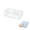 Clear, variant on Sahpxhe Clear Transparent Plastic Pencil Box,Large Capacity Clear Storage Box with Snap-Tight Lid,Size7.87X2.36X4.33In,Give Away 100Pcs Blue Elf-Stick Notes,3x3 Inches To Do Lis