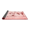 thumbnail image 2 of Ahgly Company Indoor Square Solid Red Modern Area Rugs, 6' Square, 2 of 4