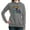 Charcoal Heather, variant on CafePress - 20048260 Louisiana Map - Pullover Hoodie, Classic & Comfortable Hooded Sweatshirt