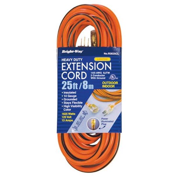 Howard Berger R3050CL Heavy Duty Extension Cord Light End 143 Gauge