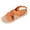 Orange, variant on Women's Elastic Flat Espadrille Sandals, Comfort Open Toe Elastic ankle strap Walking Summer Shoes, With Back Strap On Summer Beach Soft Casual(Orange,8.5)