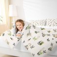 thumbnail image 4 of Homewish Rustic Mallard Duck Full Size Comforter Sets,Country Farmhouse Lodge Bedding Comforter Set,White Green Brown Bedding Sets For Boys Kids,Breathable Home Decor Reversible,3-Piece, 4 of 8