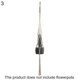 thumbnail image 2 of Travelwant Macrame Plant Hangers, Indoor Outdoor Cotton Rope Hanging Basket Planter Flower Holder, Boho Style Cotton Rope with Different Styles for Home, Porch, Window, 2 of 7
