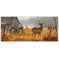 thumbnail image 1 of Car Rear Window Stickers, Prairie Deer Rear Window Graphic Back Truck Decal SUV View Thru Car 66"x29", 1 of 1