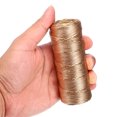 thumbnail image 5 of REGALWOVEN Decorative Metallic Bakers Twine, Wrapping Twine String Rope DIY Tie Gift Packing Beige 2, 5 of 6