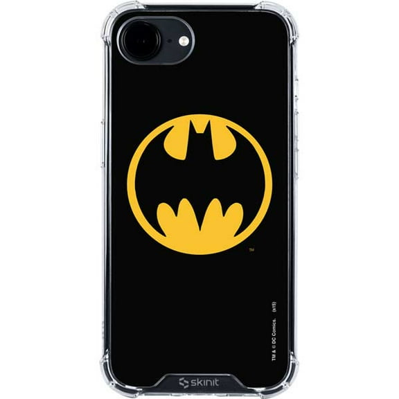 Skinit DC Comics Batman Logo iPhone 16e Clear Case