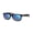 Matte Black Frame | Blue Flash Lens, variant on RB2132 NEW WAYFARER FLASH Square Shape Sunglasses Matte Black Frame | Blue Flash Lens 55mm