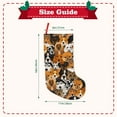 thumbnail image 3 of Lsque 18 Inches Dogs Different Breeds Pattern Christmas Stockings Hanging Ornaments,Knitted Xmas Fireplace Hanging Stocking,Holiday Decoration, 3 of 8