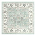 thumbnail image 3 of Unique Loom Aurelia Collection Area Rug - Hadrian (7' 10" Square Aqua/Gray), 3 of 7