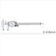 thumbnail image 4 of 2X Herramienta de Medición de Calibre Métrico de 0-150 mm Calibrador Vernier de Dial Calibrador Vernier A Prueba de Golpes de 0,02 mm (TGBK150-0-150MM), 4 of 8