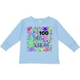 thumbnail image 3 of Inktastic 100 Days of School Pastel Stars Boys or Girls Long Sleeve Toddler T-Shirt, 3 of 5