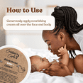 thumbnail image 3 of Cristina's Curls Nourishing Baby Cream for Newborns and Kids - Baby Face Cream & Body Cream with Oatmeal, Jojoba Oil, Glycerin & Lavender, 100% Natural, Safe & Gentle Baby Skin Care - 8Oz, 250ml, 3 of 8