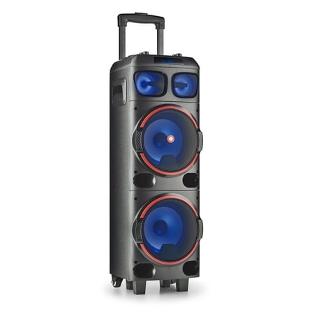 NGS 300W Double 8" Woofer Wireless BT Speaker Built-in Battery- WILDDUB1