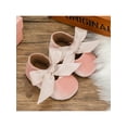 thumbnail image 3 of Baby Girls Mary Jane Shoes Soft Sole Ballet Slippers Bow Princess Newborn Dress Wedding Flat Shoes, 3 of 8
