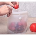 thumbnail image 3 of Bolsas de almacenamiento de alimentos reutilizables, silicona de grado alimenticio, cocinar, almacenar, congelar, apto para microondas, hermético, juego de 3 Ormromra YZY312-1, 3 of 9