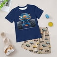 thumbnail image 2 of Toddler Baby Boy Summer Clothes Adorable Truck Car Print T-Shirt & Shorts 2Pcs Kid Clothing Set 2T 3T 4T 5T 6T 7T 8T 9T 10T 11T 12T, 2 of 4