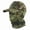 American green baseball cap + bird's eye headgear, variant on Hunting Camouflage Tactical Baseball Cap with Mesh Balaclava - Sun Protection Windproof Headwear for Outdoor Activities