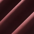 thumbnail image 5 of Sun Zero Oslo Theater Grade 100% Blackout Grommet Curtain Panel, 52"W x 95"L, Wine Red (1 Panel), 5 of 10