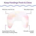 thumbnail image 3 of Boppy New Nursing Pillow Cover, Rainbow Sherbet, 3 of 6