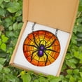 thumbnail image 2 of Lotusprinthandmade Funny Spooky Halloween Stained Glass Suncatcher for Window Hanging Cir9.8in, Halloween Suncatcher Window Hanging Gift, 2 of 6