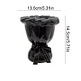 thumbnail image 3 of Artistic Ceramic Vase, Decorative Flower Container, Modern Shape Vase for Home Living Room Table Wedding Decoration Display Accent Piece, 3 of 6