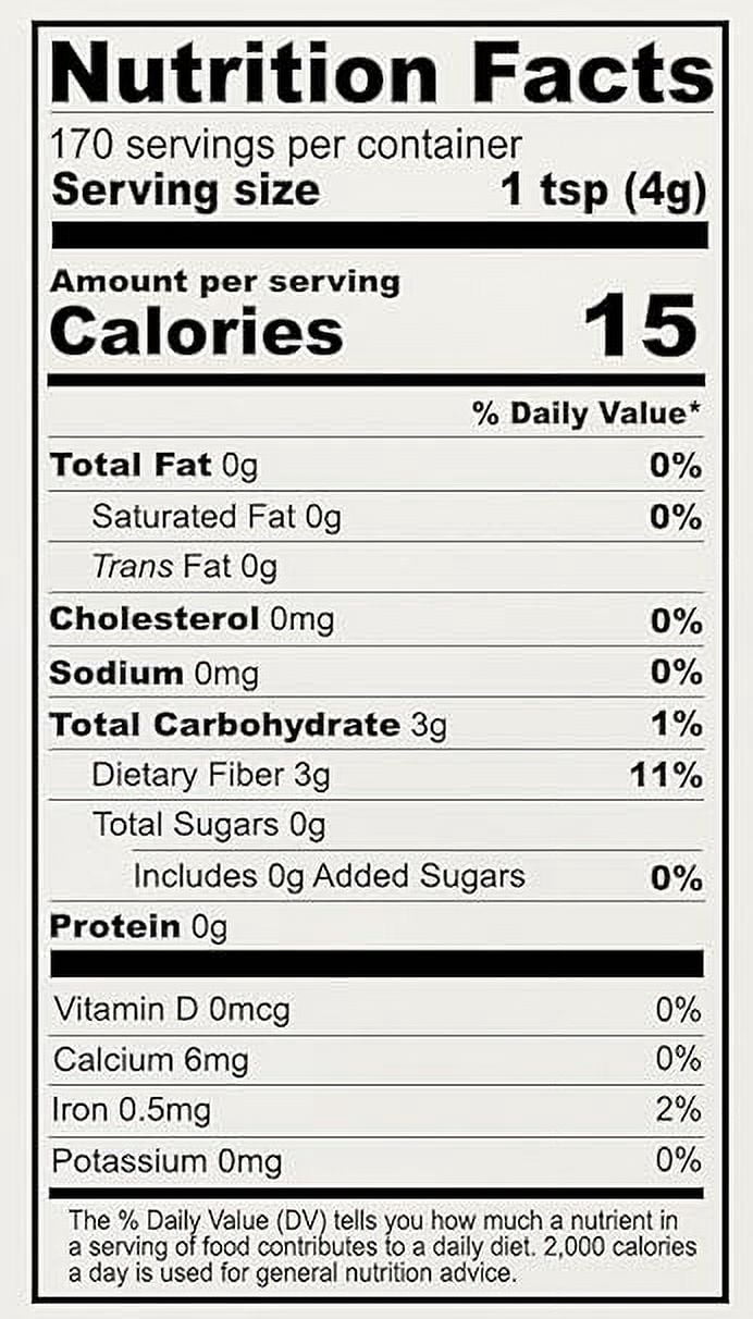 Anthony's Organic Psyllium Husk Powder, 1.5 lb, Gluten Free, Non GMO, Finely Ground, Keto Friendly