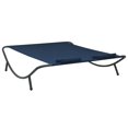 thumbnail image 4 of vidaXL Outdoor Lounge Bed Fabric Blue, 4 of 5