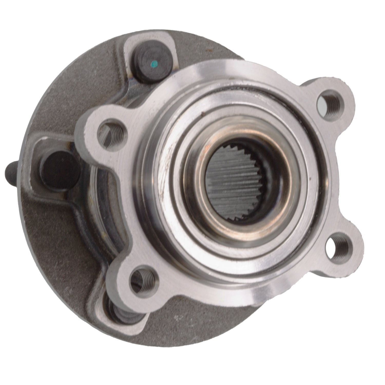 Front Hub Bearing Assembly Compatible with 2020-2024 Lincoln Corsair Ford Bronco Sport 5-Lug Without ABS HUB464 Bolt-On Direct Fit Escape 27-Spline BALL Driver or Passenger Side SE