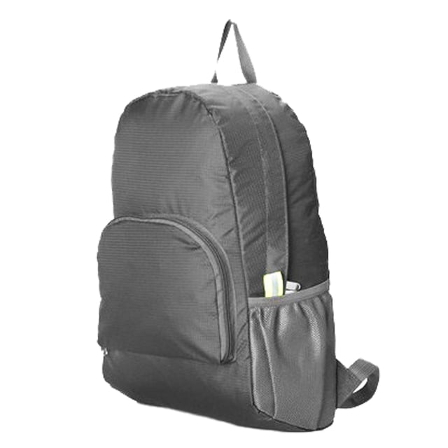 Mochila plegable, Tela de oxford impermeabiliza la mochila múltiple de múltiples bolsillo de mochila de múltiples bolsillo deseño ergonómico suave 16l para acampar