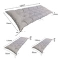 thumbnail image 6 of Bolincty Bench Seat Cushion Waterproof Sunproof Thick Elastic Soft Solid Color Cotton Filling Outdoor Seat Mat Furniture Beds Sofas Long Seat Pad, 6 of 8