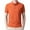 Orange, variant on B91xZ Men's Short Sleeve Polo Shirt Advantage Performance Short-Sleeve Polo Shirt,Khaki XXXL