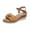 Yellow, variant on JeashCHAT Sandals for Women Women Sandals Open Toe Sandals Casual Low Wedges Slip On Sandals Comfortable Outdoor Shoes