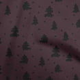thumbnail image 1 of oneOone Velvet Grayish Blue Fabric Christmas Tree Craft Projects Decor Fabric Printed By The Yard 58 Inch Wide, 1 of 4
