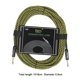 thumbnail image 3 of Cable de Audio para guitarra de 10M, Cable de Audio para guitarra trenzado de colores, enchufe niquelado, 3 of 6