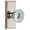 Polished Nickel, variant on Grandeur Cirfon_Prv_238 Circulaire Solid Brass Rose Privacy Door Knob Set - Nickel