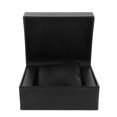 thumbnail image 1 of Estuche para reloj de una sola ranura, caja de almacenamiento de reloj de PU, pequeño estuche de viaje para joyas, organizador de relojes para hombres, ideal para viajes y uso doméstico., 1 of 8