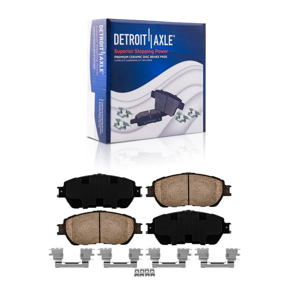 Detroit Axle - Front Brake Pads for Lexus ES300 ES330, Ceramic Brake Pads Replacement