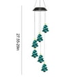 thumbnail image 4 of Christmas Solar Tree Wind Chime Light, Outdoor Courtyard Decoration Mood Light, Auto Color Changing LED Pendant, Holiday Gift for Family, 4 of 8