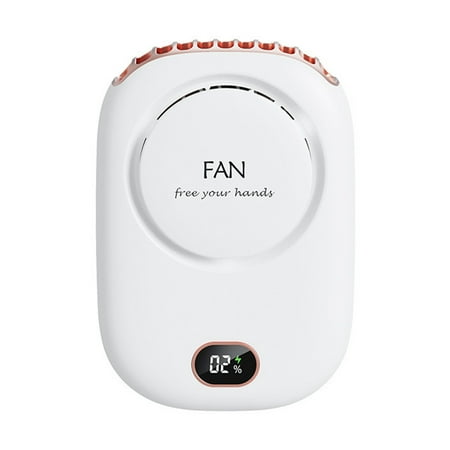 

Portable Bladeless Summer With Lanyard Mini Fan Electric USB Rechargeable Quiet