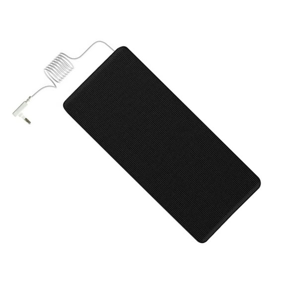 PU Leather Tear Resistant Groundings Mats for Bed with Adjustable Straps